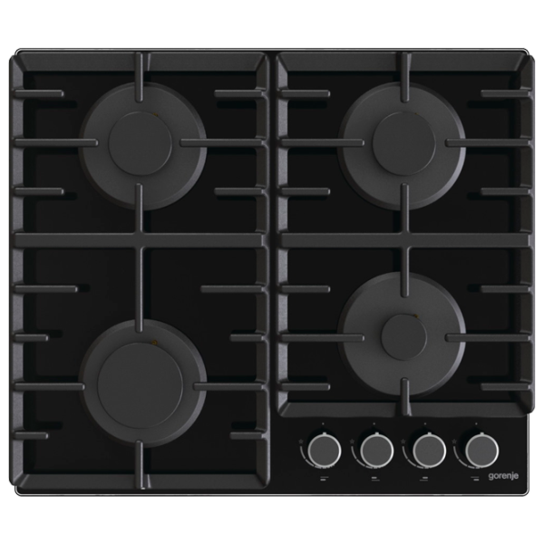 Plită încorporabilă pe gaz Gorenje GT 642 AB Black photo 1 Plită încorporabilă pe gaz Gorenje GT 642 AB Black photo 1