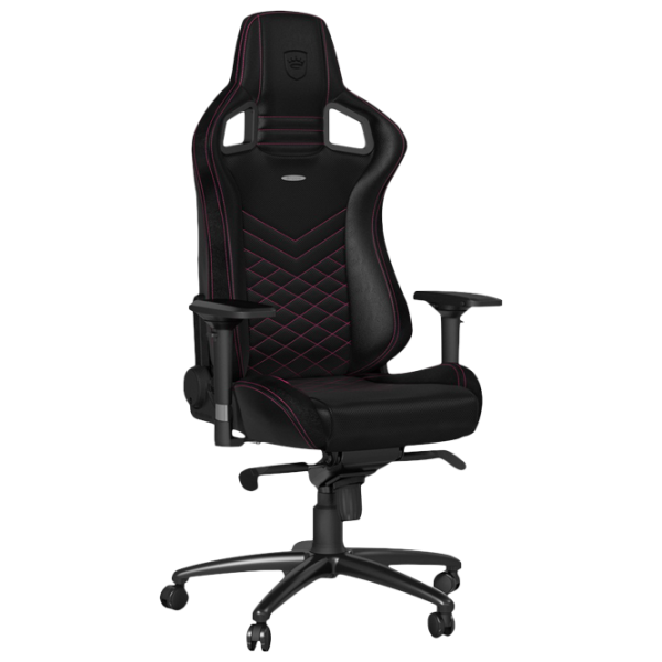 Игровое кресло NOBLECHAIRS EPIC Series Розовый Черный photo 1