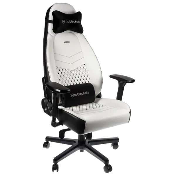 Игровое кресло NOBLECHAIRS ICON Белый photo 1
