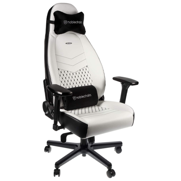 Игровое кресло NOBLECHAIRS ICON Белый photo 1