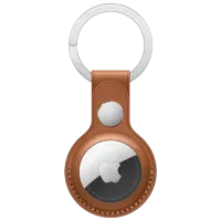 Чехол для смарт трекера Apple Key Ring Saddle Brown