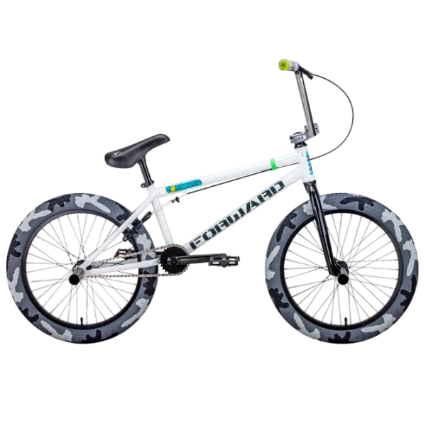 Bicicletă Forward Zigzag 20" 20.75" Oțel/ White Black photo 1