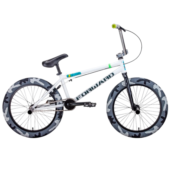 Bicicletă Forward Zigzag 20" 20.75" Oțel/ White Black photo 1