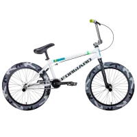 Велосипед Forward Zigzag 20" 20.75" Сталь/ Белый Черный