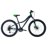 Велосипед Forward Twister 24" 12" Алюминий/ Черный Зелёный