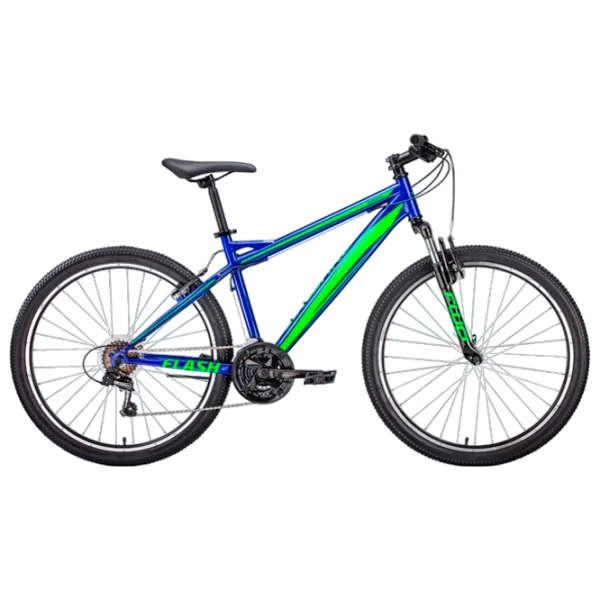 Велосипед Forward Flash 26" 19" Сталь/ Синий Light Green photo 1 Велосипед Forward Flash 26" 19" Сталь/ Синий Light Green photo 1