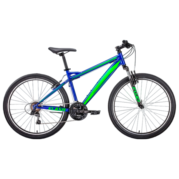 Велосипед Forward Flash 26" 19" Сталь/ Синий Light Green photo 1 Велосипед Forward Flash 26" 19" Сталь/ Синий Light Green photo 1