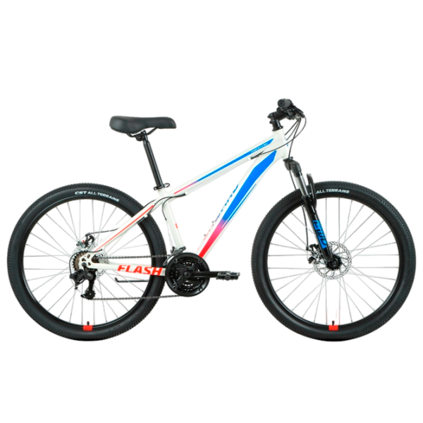 Велосипед Forward Flash 26" 15" Сталь/ Белый Синий photo 1 Велосипед Forward Flash 26" 15" Сталь/ Белый Синий photo 1