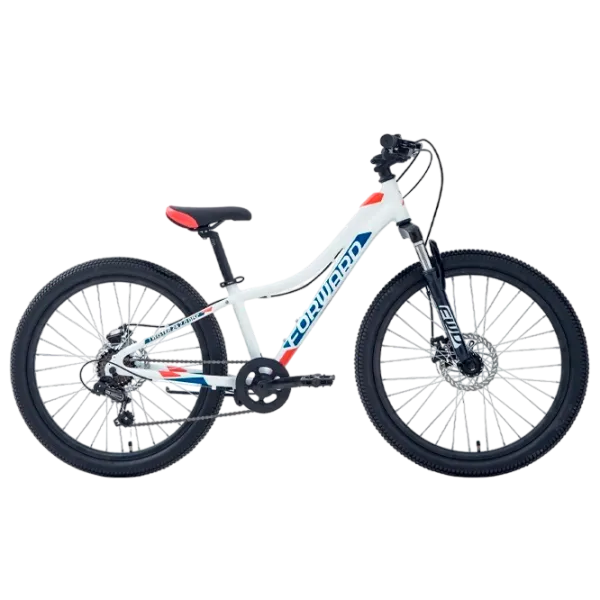 Велосипед Forward Twister 24" 12" Алюминий/ Белый Красный photo 1 Велосипед Forward Twister 24" 12" Алюминий/ Белый Красный photo 1