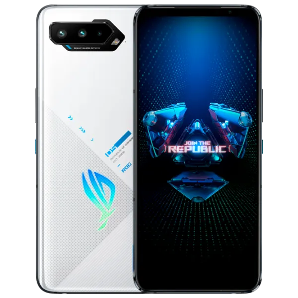 Asus ROG Phone 5 12 GB/ 256 GB/ Dual SIM/ White  photo 1 Asus ROG Phone 5 12 GB/ 256 GB/ Dual SIM/ White  photo 1