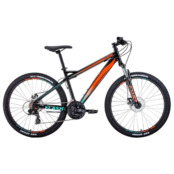 Велосипед Forward Flash 26" 15" Сталь/ Черный Оранжевый photo 1 Велосипед Forward Flash 26" 15" Сталь/ Черный Оранжевый photo 1