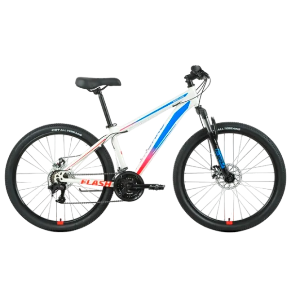 Велосипед Forward Flash 26" 17" Сталь/ Белый Синий photo 1 Велосипед Forward Flash 26" 17" Сталь/ Белый Синий photo 1