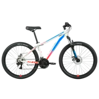 Велосипед Forward Flash 26" 17" Сталь/ Белый Синий