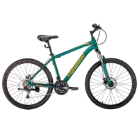 Велосипед Forward Hardi 26" 17" Алюминий/ Зелёный Желтый