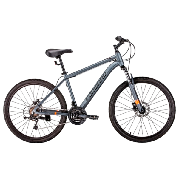 Велосипед Forward Hardi 26" 17" Алюминий/ Серый Матовый photo 1 Велосипед Forward Hardi 26" 17" Алюминий/ Серый Матовый photo 1