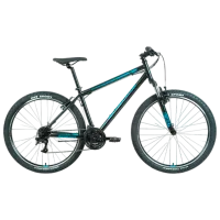 Велосипед Forward Sporting 27.5" 19" Сталь/ Черный Синий