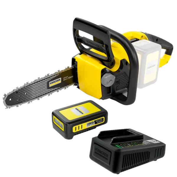 Fierăstrău cu lanţ KARCHER CNS 18-30 Battery (Set) cu acumulator/ Yellow photo 1