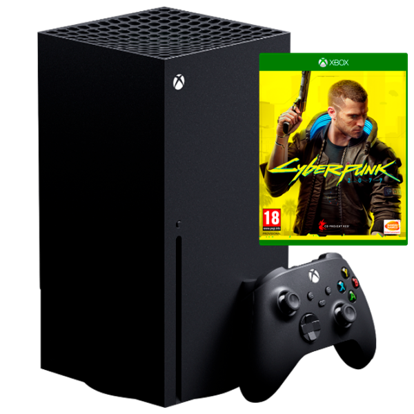 Microsoft Xbox Series X + Cyberpunk 2077 1 ТБ / Черный photo 1