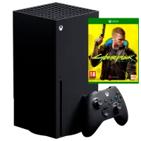 Microsoft Xbox Series X + Cyberpunk 2077 1 TB / Black