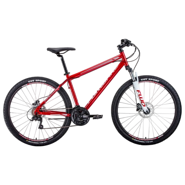 Велосипед Forward Sporting 27.5" 19" Сталь/ Красный Серый photo 1 Велосипед Forward Sporting 27.5" 19" Сталь/ Красный Серый photo 1
