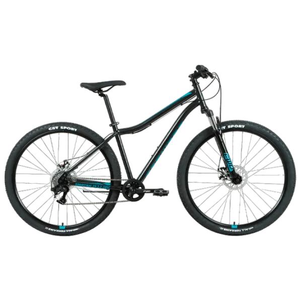 Bicicletă Forward Sporting 27.5" 19" Oțel/ Blue Gray photo 1