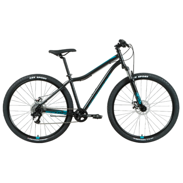 Bicicletă Forward Sporting 27.5" 19" Oțel/ Blue Gray photo 1