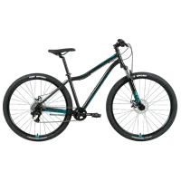 Велосипед Forward Sporting 27.5" 19" Сталь/ Синий Серый