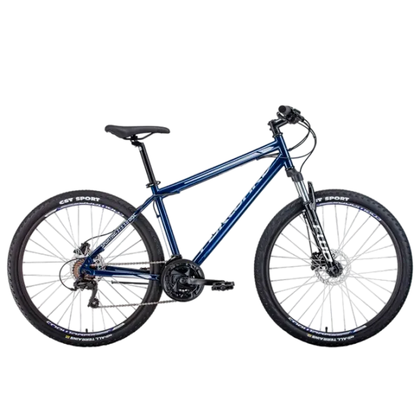 Велосипед Forward Sporting 27.5" 17" Сталь/ Синий Серый photo 1 Велосипед Forward Sporting 27.5" 17" Сталь/ Синий Серый photo 1