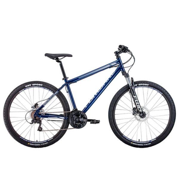 Велосипед Forward Sporting 27.5" 17" Сталь/ Синий Серый photo 1 Велосипед Forward Sporting 27.5" 17" Сталь/ Синий Серый photo 1