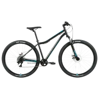 Велосипед Forward Sporting 29" 17" Сталь/ Черный Синий