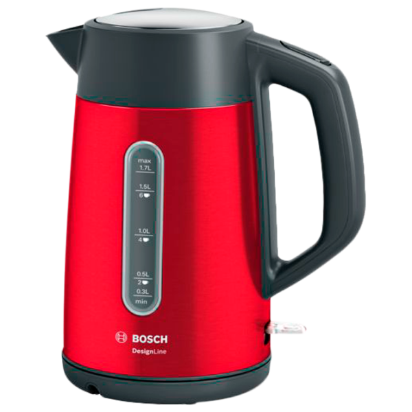 Ceainic electric Bosch TWK4P434 1.7l / Ascuns / Red photo 1