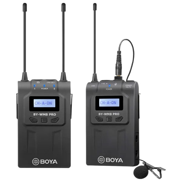 Microfon Boya BY-WM8 PRO-K1 Black photo 1