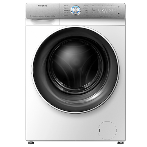 Mașină de spălat cu uscător Hisense WDQR1014EVAJM 10 kg / 1400 rpm / White photo 1