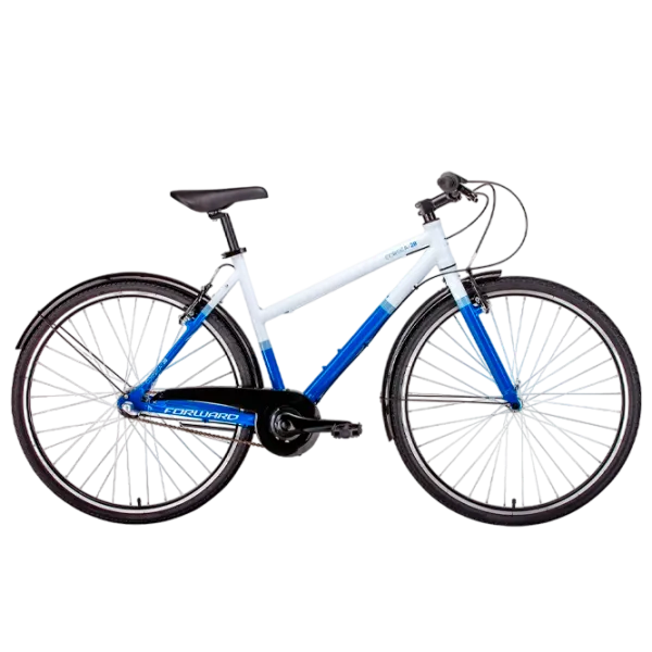 Bicicletă Forward Corsica 28" 20" Aluminiu/ White Blue photo 1