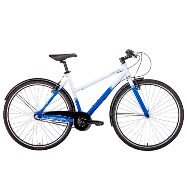 Bicicletă Forward Corsica 28" 20" Aluminiu/ White Blue photo 1