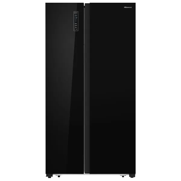 Frigider Hisense RS670N4GBE Side by Side 521 l / 178.6 cm / Black photo 1