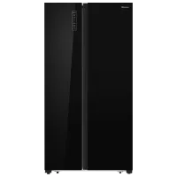 Frigider Hisense RS670N4GBE Side by Side 521 l / 178.6 cm / Black