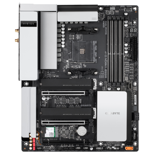 Placă de bază Gigabyte VISION D-P ATX/ AMD B550 photo 1