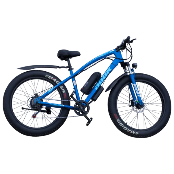 Bicicletă electrică Roadking Fat Tyre 26" Munte/ Blue photo 1 Bicicletă electrică Roadking Fat Tyre 26" Munte/ Blue photo 1