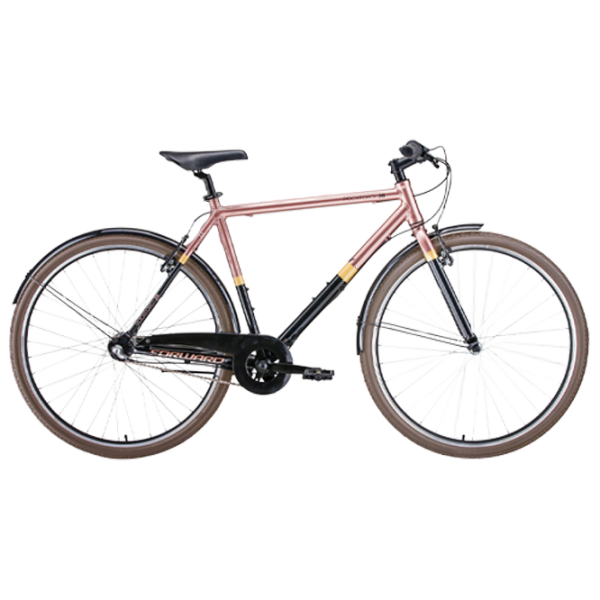 Bicicletă Forward Rockford 28" 21" Aluminiu/ Black Pink photo 1