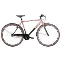 Велосипед Forward Rockford 28" 21" Алюминий/ Черный Розовый