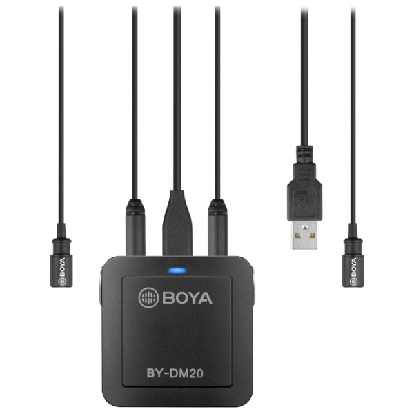 Микрофон Boya BY-DM20 Черный photo 1
