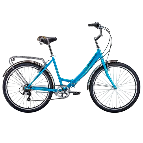 Велосипед Forward Sevilla 26" 18.5" Сталь/ Синий Серый photo 1