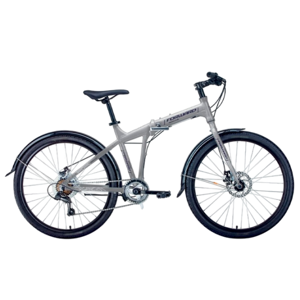 Велосипед Forward Tracer 26" 19" Алюминий/ Серый Синий photo 1 Велосипед Forward Tracer 26" 19" Алюминий/ Серый Синий photo 1