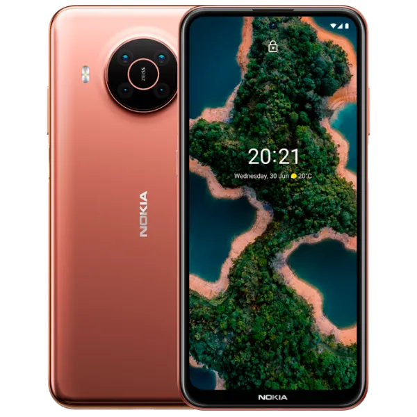 Nokia X20 8 ГБ/ 128 ГБ/ Dual SIM/ Коричневый Midnight Sun photo 1