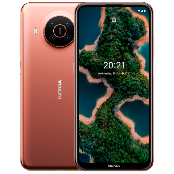 Nokia X20 8 ГБ/ 128 ГБ/ Dual SIM/ Коричневый Midnight Sun photo 1