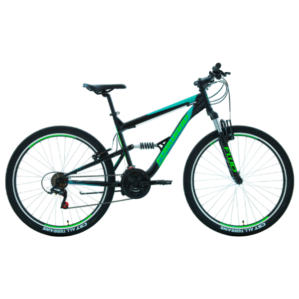 Bicicletă Forward Raptor 27.5" 18" Oțel/ Black Turquoise photo 1