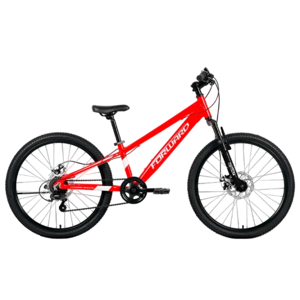 Велосипед Forward Rise 24" 11" Алюминий/ Красный Белый photo 1