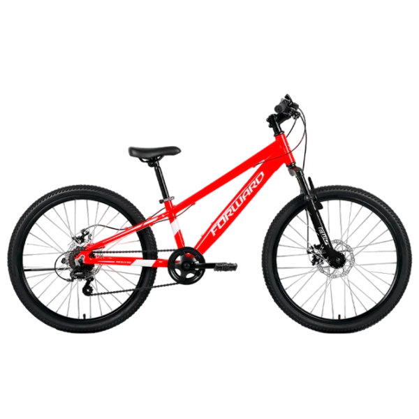 Велосипед Forward Rise 24" 11" Алюминий/ Красный Белый photo 1