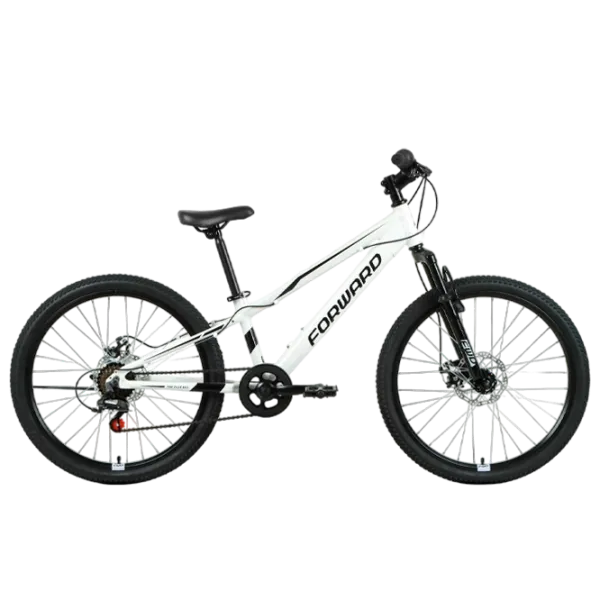 Bicicletă Forward Rise 24" 11" Aluminiu/ White Black photo 1 Bicicletă Forward Rise 24" 11" Aluminiu/ White Black photo 1